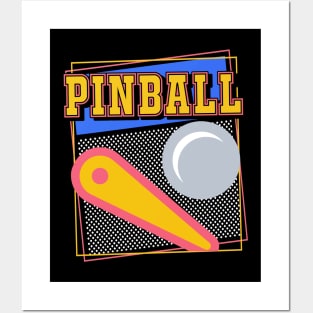 Pinball 80s Posters and Art